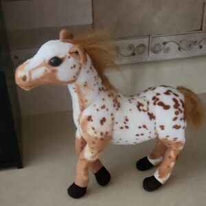 Plush Appaloosa Horse